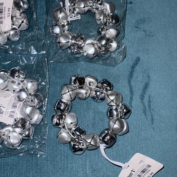 Pier 1 Silver Bell Napkin Rings - Picture 3 of 8